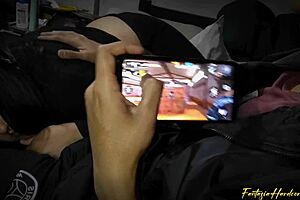 fantasiahardcoresex playing free fire with dua, she sucks my cock