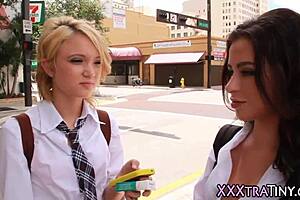 little teen 18+s facialized with big cock