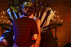 game of thrones inspired targaryen twink in gay blowjob and doggystyle scene