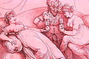 Vintage drawings hint at subtle desires