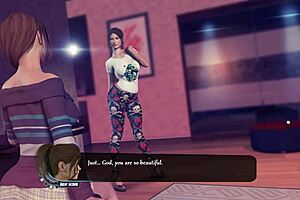 3D animated hentai featuring a new start for Areas of Gray