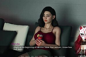 Beautiful MILF Ms. Denver in a hot cartoon porn video