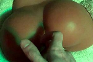 Niko Springs has a rough and intense sex experience with a large dildo