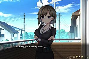 Oh wow, luna's blowjob in the hentai game is so intense!