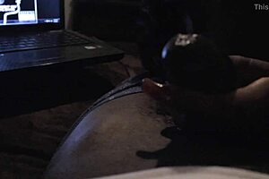 extra sloppy wet blowjob with swallow