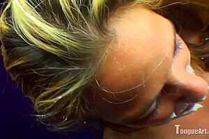 Mckensie Creme licked with tongue