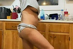 Anna Maria, Mature Latina, Dancing And Doing Dishes Part III
