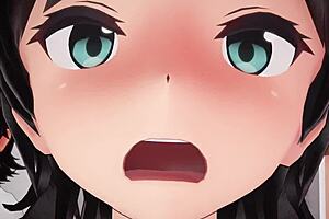 Tell me, how does Matsukaze from Kantai Collection get fucked in anime?