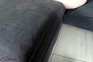 Step Mom in Sexy Lingerie Shows Off Huge Ass