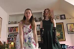 heeled british milf in stockings gets banged