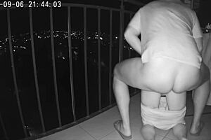 Cheating fuck my best friend's wife in the ass and cum in mouth outdoors