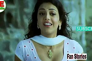 Kajal’s big boobs and round ass in hot scenes