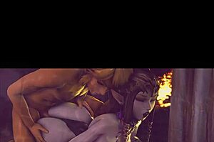 Zelda Compilation with Big Tits and Monster Cock in 3D