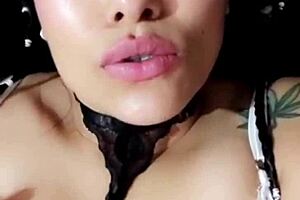 face of pleasure while she masturbates for you, bluee is so beautiful