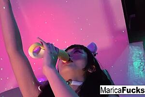 marica opens gift box of sex toys for hardcore fun