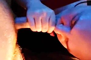 Slut sucks cock and licks pussy before getting fucked doggystyle bent over