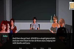 my new family gets wild with small tits and big asses in this anime hentai adventure