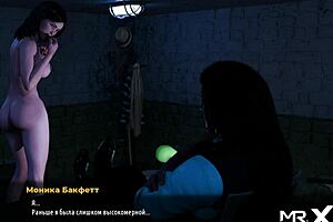 intriguing 3d cartoon game with legs spreading in fashion business