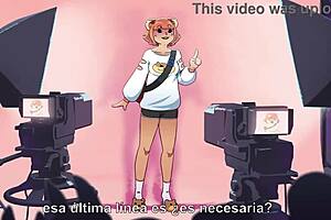Hamichi’s corner sub español dives into wild cartoon assfucking.