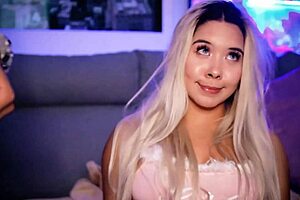 Blonde Enjoys Doggy Style