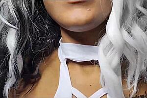 sexo con hermanastro marco, semen en boca.