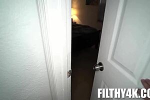 Tyler Steel Wakes Ava Eden From Bed Gently