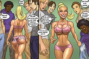 Two Blondes Bet on Massive Black Cock