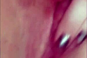 Fat BBW with Glasses Sucks Dildo and Fucks in Wet Pussy Session