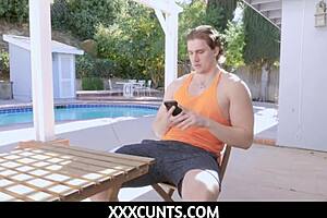 Eighteen year old liz caught playing with cocks