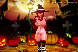 Happy Halloween Celebration In Mmd Style By Shidoyasha