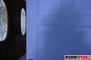 step mom and step son having sex on halloween night?