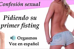 ella pide fisting en español con orgasmos