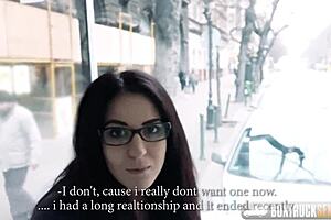 Bella Beretta Wears Glasses During Outdoor Massage Session