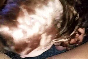 Redhead Sucks Big Black Cock Amateur POV