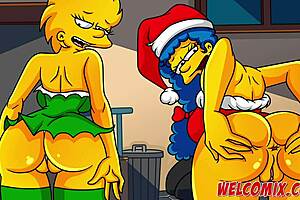 Simpsons and Simptoons in taboo Christmas gift exchange