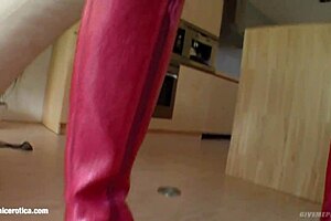 Bridget masturbating solo with fingering