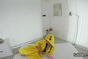 Flirtatious teen self-pleasure and intense POV sex action
