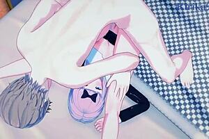 kaguya shinomiya and chika fujiwara in kaguya-sama love is war hentai