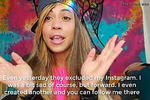 Sexy Brazilian Latina MILF Srta X fulfills her desires.