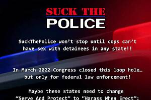 sandra chappelle screwed over by tampa police, forced to suck officer in office