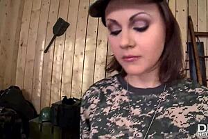 Military Babes Dive Into First Interracial Hardcore Threesome With Epic Intensity!