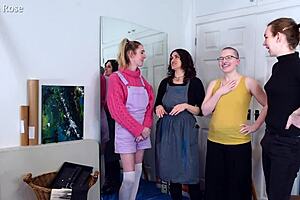 Behind The Scenes Of Blank Canvas And Turned To Stone!