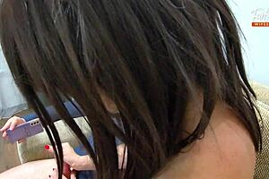 Shared Wife With Friend Threesome Double Blowjob