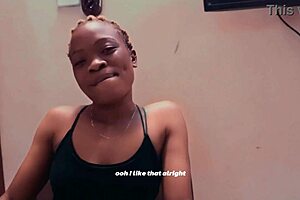 They teach the shy model how to fuck on camera during porn casting.