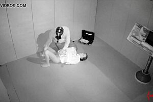 bound kinky slut sucking dick!