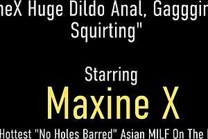 Asian beauty Maxine X enjoys intense anal pleasure