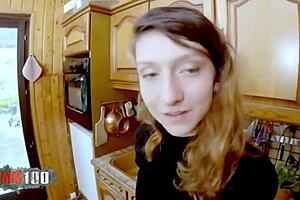 Unbelievable! Melany Furie Gets All Holes Pounded in Wild Kitchen Orgy!