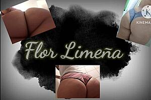 A gift for love day with peruvian dildo and oiled boobs