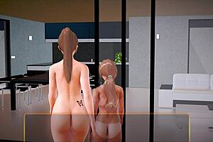 What's happening in my new family erotic game?