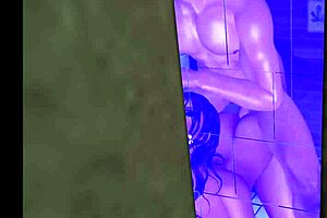 neighbor caught us on camera while we were showering